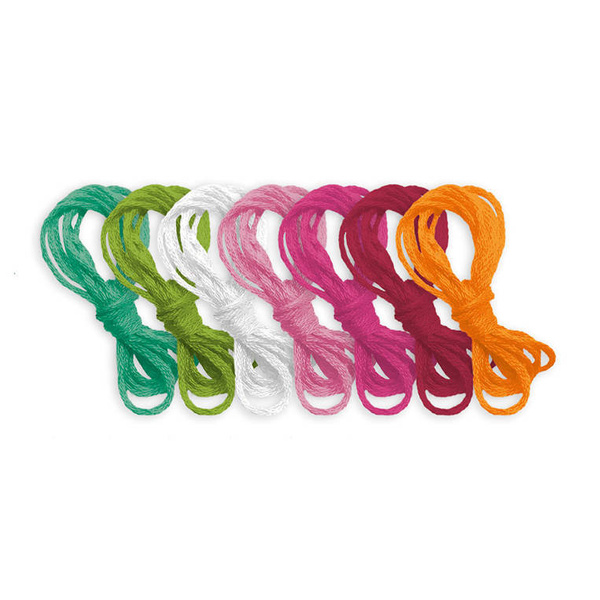 Zestaw kreatywny Przeplatanka 3D String art Zwierzęta dżungli 8+, Janod