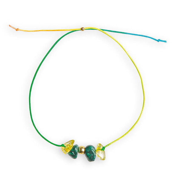 Zestaw kreatywny do tworzenia biżuterii z kamieniami przynoszącymi szczęście 8+, Janod