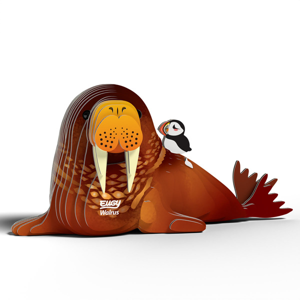 Puzzle 3D Układanka Mors - zestaw kreatywny dla dzieci 6 lat+, Eugy