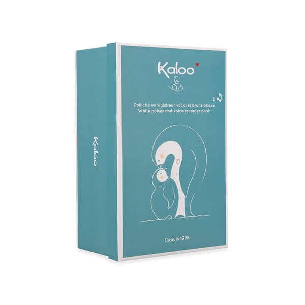 Kaloo Szumiąca przytulanka z rejestratorem głosu i detektorem płaczu Pingwinek 25 cm w pudełku kolekcja Complices