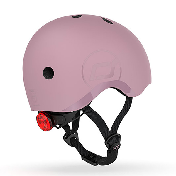 Scoot and Ride Kask dla dzieci 3+ rozm. S-M, kolor: Wildberry