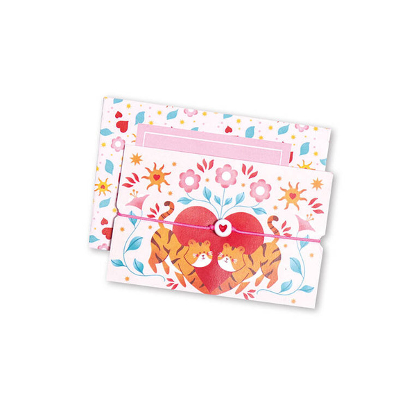 Zestaw kreatywny do tworzenia biżuterii Bransoletki życzeń 8+, Janod