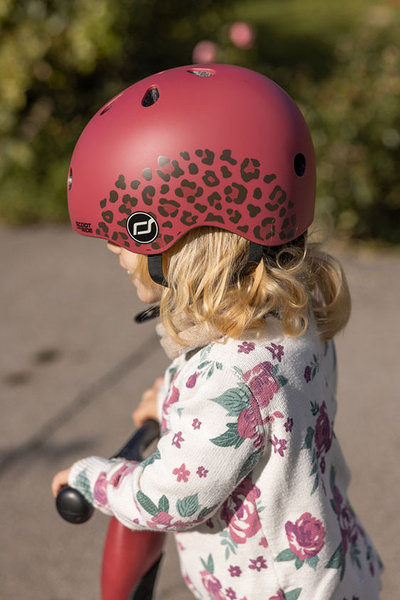 Scoot and Ride Kask dla dzieci 1-5 lat rozm. XXS-S, kolor: Wildcat
