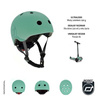 Scoot and Ride Kask dla dzieci 3+ rozm. S-M, kolor: Forest