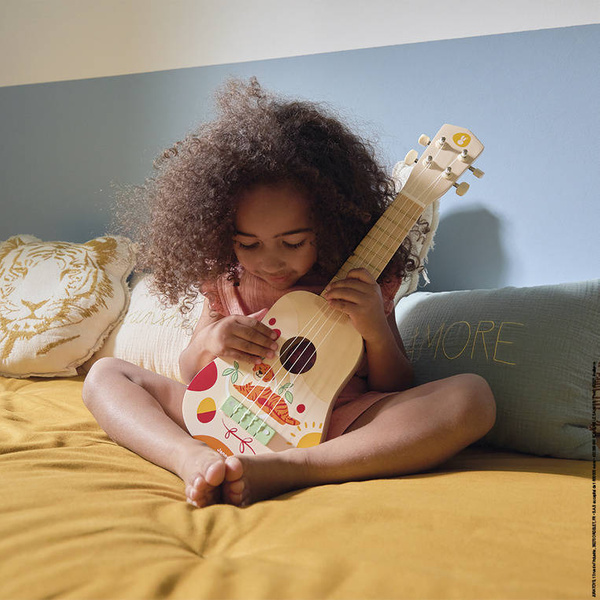 Instrument muzyczny dla dzieci Ukulele Sunshine 3+, Janod
