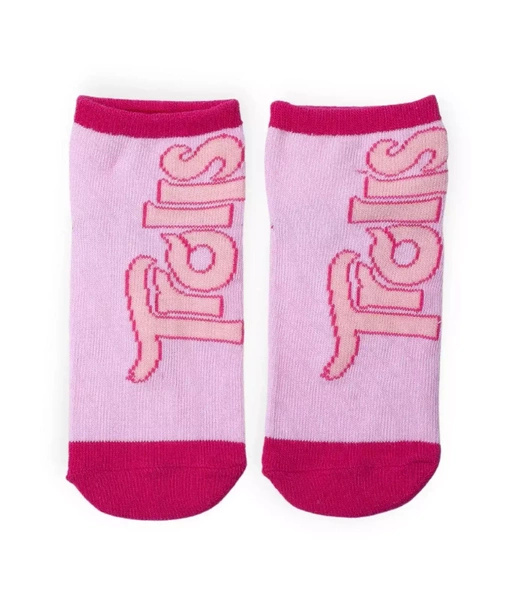 Sinsay Skarpetki dziewczęce, różowe, z motywem bajki Trolle, 2-pak