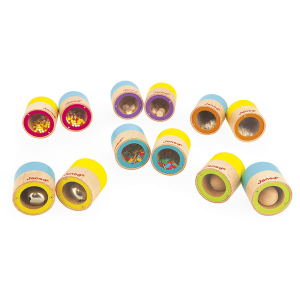 Gra edukacyjna - memory dźwiękowe sensoryczne, dla dzieci 3 lata+, Janod