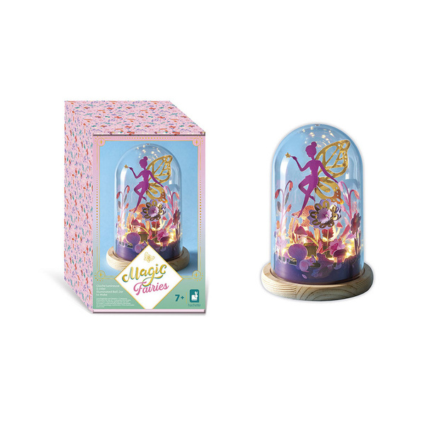 Zestaw kreatywny Lampka Tajemniczy ogród Wróżki Magic Fairies 7 lat+, Janod
