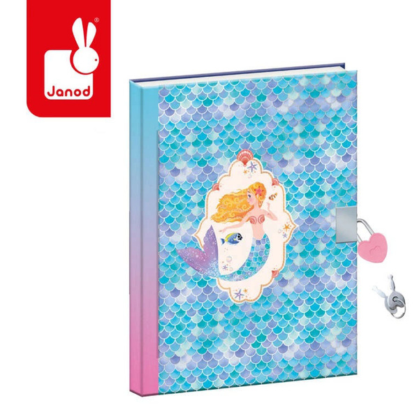 Zestaw kreatywny Sekretny notes Magic Ocean 7+, Janod