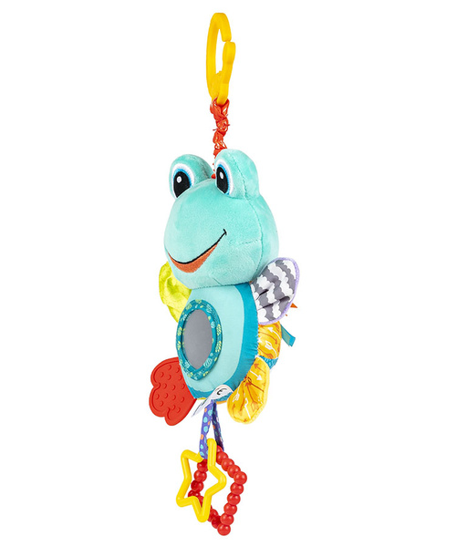 Zawieszka do wózka łóżeczka z gryzakiem Zwariowany Felek, 0 m+, Balibazoo