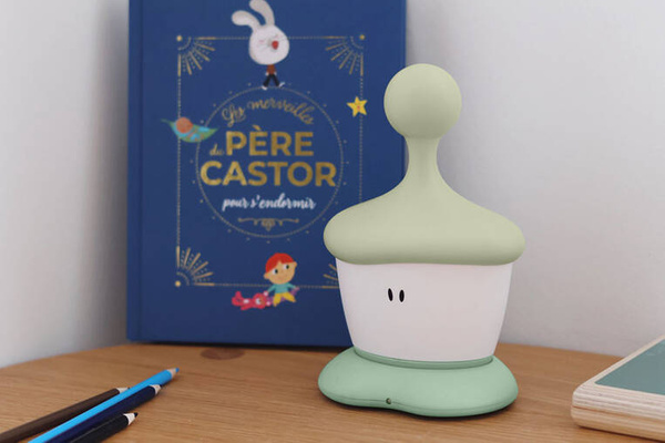 Lampka nocna LED przenośna Pixie Stick Sage green, Beaba