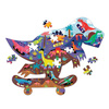 Puzzle konturowe Jurajski Skatepark 75 elementów 5+, Mudpuppy