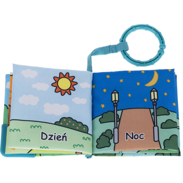 Książeczki Gryzaki 4W1 - zabawki edukacyjne dla dzieci 0 m+, Jolly Baby