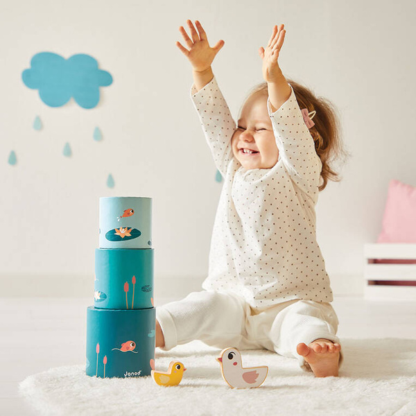 Zestaw zabawek edukacyjnych Box 12 m-cy, Janod