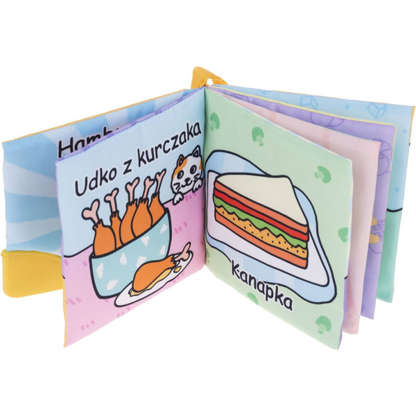 Książeczki Gryzaki 4W1 - zabawki edukacyjne dla dzieci 0 m+, Jolly Baby