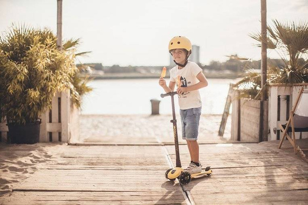 Scoot and Ride Kask dla dzieci 3+ rozm. S-M, kolor: Lemon