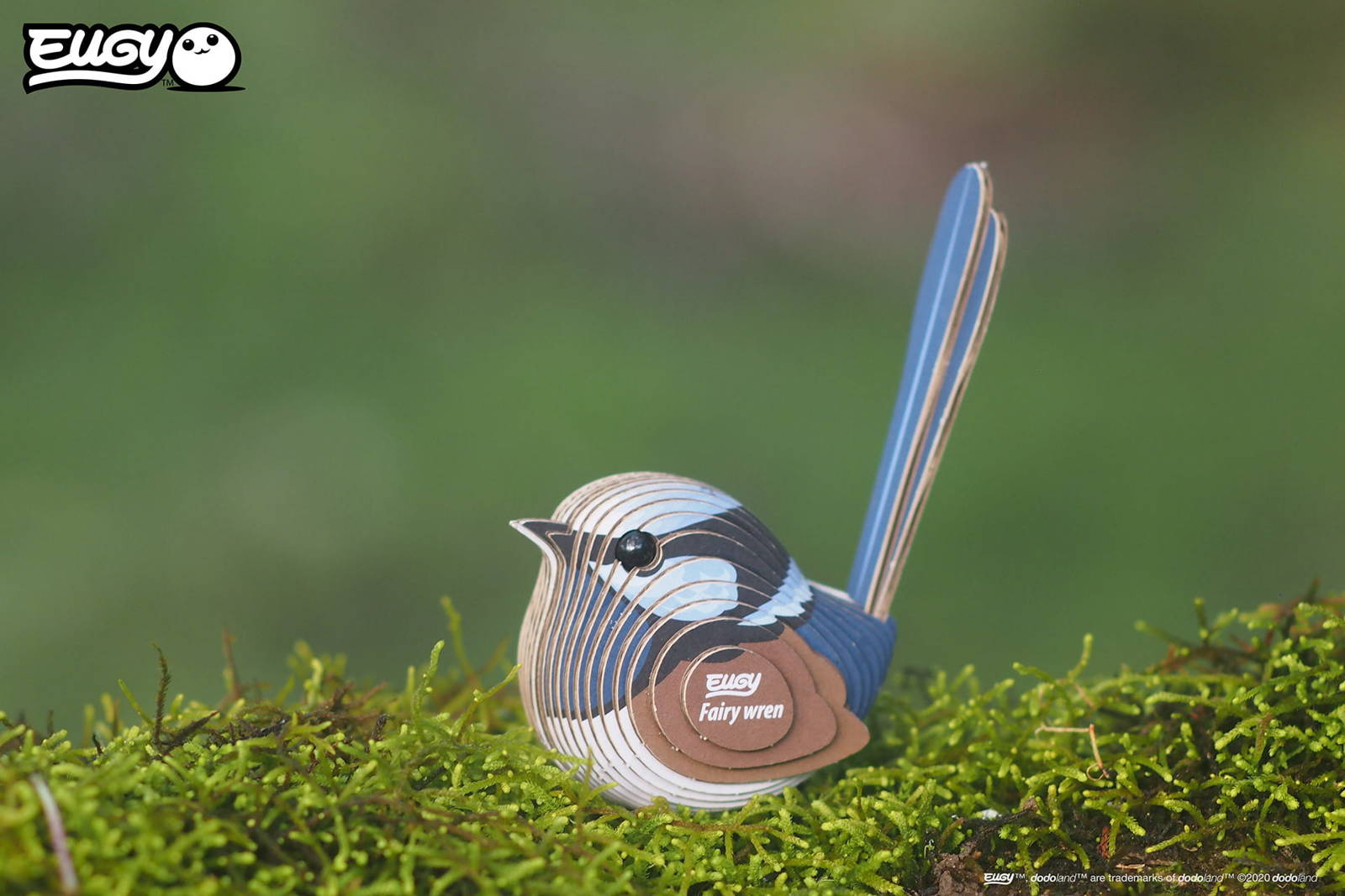 Puzzle 3D Eugy Strzyżyk bezpieczna ekologiczna zabawka