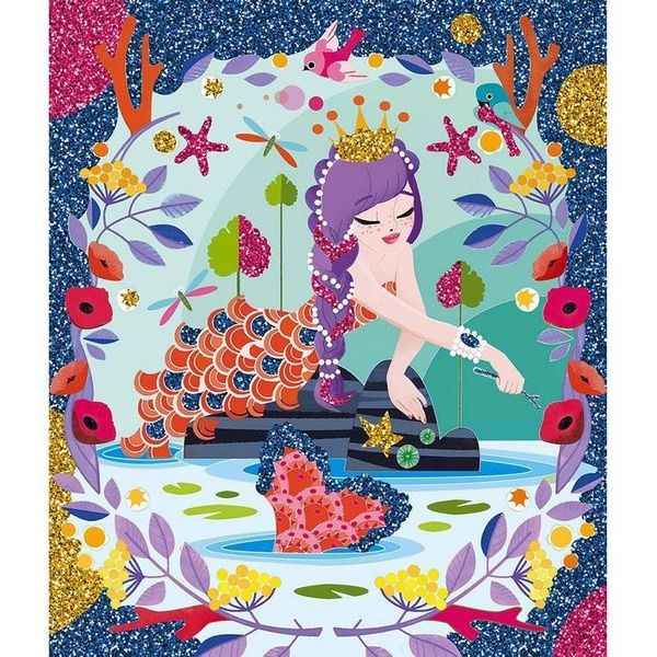 Multi - zestaw kreatywny 11 dekoracji Tukan 7+, Janod