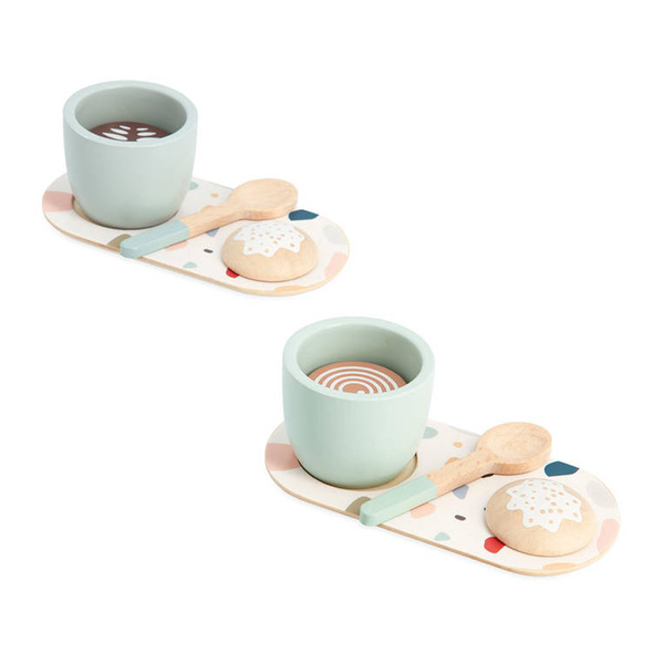 Drewniana kawiarka z akcesoriami Kawa po włosku 2+, Janod