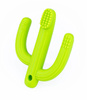 Silikonowy gryzak na ząbkowanie Kaktus zielony dla dzieci 3 m+, Giligums