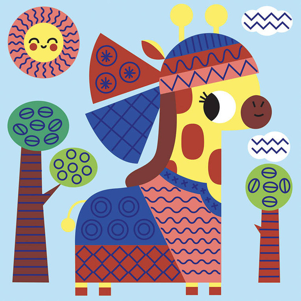 Multizestaw kreatywny 4-latka My arts & crafts 4+, Janod