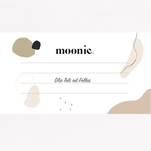 Moonie, Szumiący miś organic z lampką LED, kolor: Sand