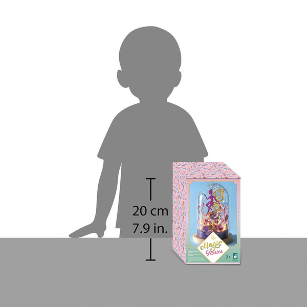Zestaw kreatywny Lampka Tajemniczy ogród Wróżki Magic Fairies 7 lat+, Janod