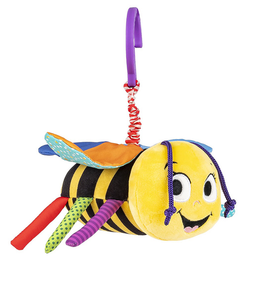 Zawieszka do wózka łóżeczka Kolorowa Pszczoła Maja, dla dzieci 0 m+, Balibazoo