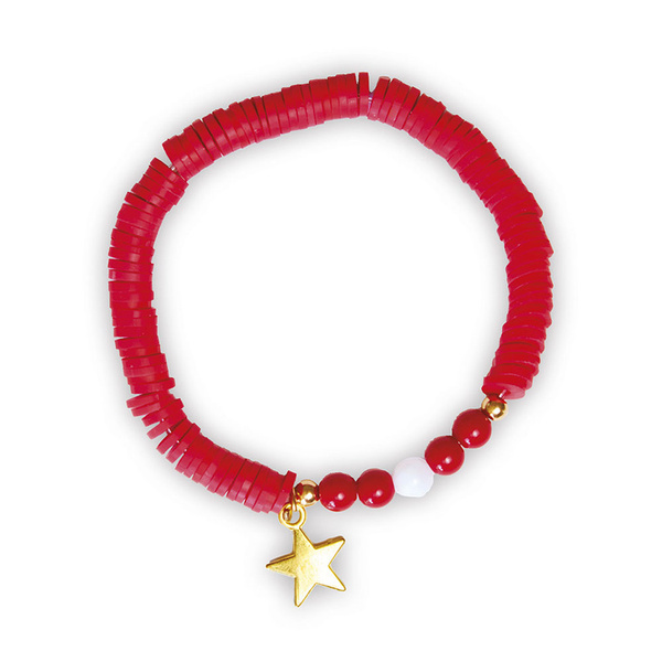 Zestaw kreatywny do tworzenia biżuterii ze stojakiem dla dzieci, 7 lat+, Janod