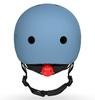 Zestaw: Scoot and Ride Kask dla dzieci 3+ rozm. S-M, kolor: Steel + ochraniacze rozm. S