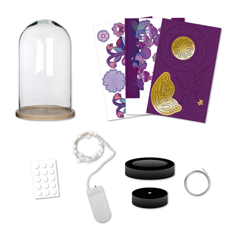 Lampka Magic Fairies Janod zestaw kreatywny dla dzieci