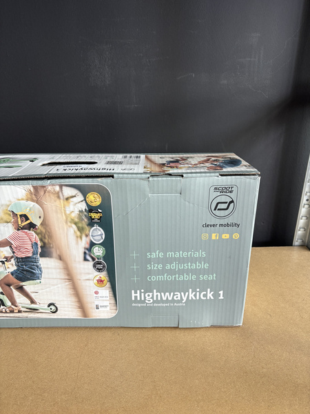 Scoot and Ride HK1 2w1 jeździk i hulajnoga dla dzieci 1-5 lat, kolor: Kiwi***OUTLET***