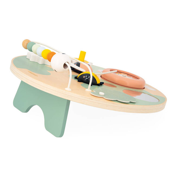 Zabawki drewniane - Tablica edukacyjna wielofunkcyjna Ogród 12m+, Janod