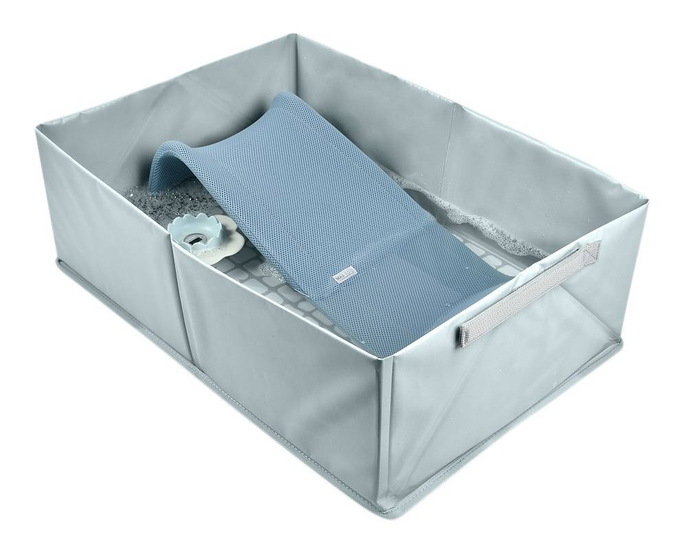 Kompaktowa wanienka składana BEABA Cameleo Pop Up Bath błękitna