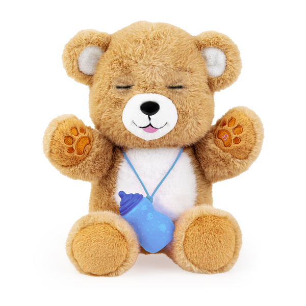 Zabawka interaktywna - Niedźwiadek Brunatny, dla dzieci, 18 m+, Dumel