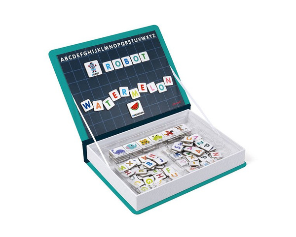 Magnetibook Magnetyczna układanka Alfabet, Janod