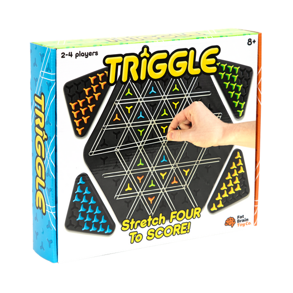 Gra w trójkąty Triggle - zabawka strategiczna dla dzieci 6 lat+, Fat Brain Toys