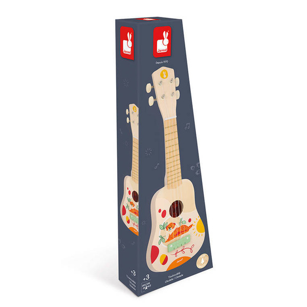 Instrument muzyczny dla dzieci Ukulele Sunshine 3+, Janod