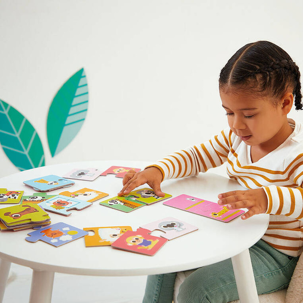 Pierwsze puzzle do pary Przeciwieństwa 24 elementy dla dzieci 2+, Janod