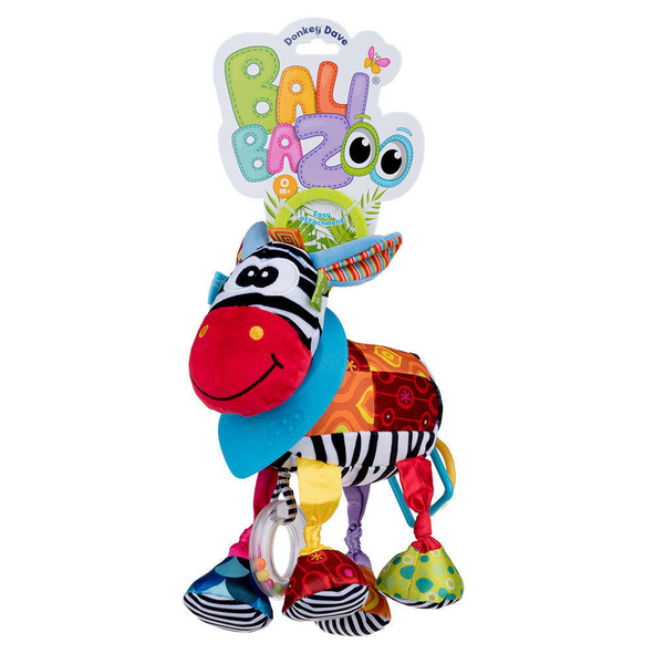 Zawieszka do wózka łóżeczka z grzechotką Osioł Dave, Balibazoo