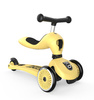 Scoot and Ride HK1 2w1 jeździk i hulajnoga dla dzieci 1-5 lat, kolor: Lemon