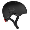 Zestaw: Scoot and Ride Kask dla dzieci 3+ rozm. S-M, kolor: Black (czarny) + ochraniacze rozm. S