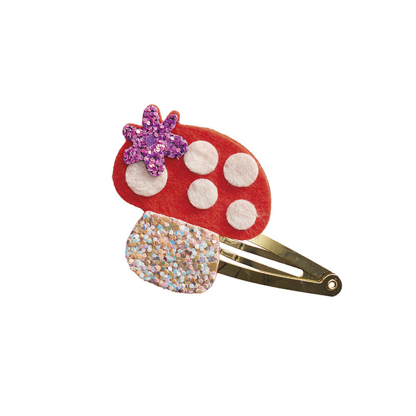 Zestaw kreatywny do tworzenia biżuterii Brokatowe spinki dla dzieci, 5 lat+, Janod