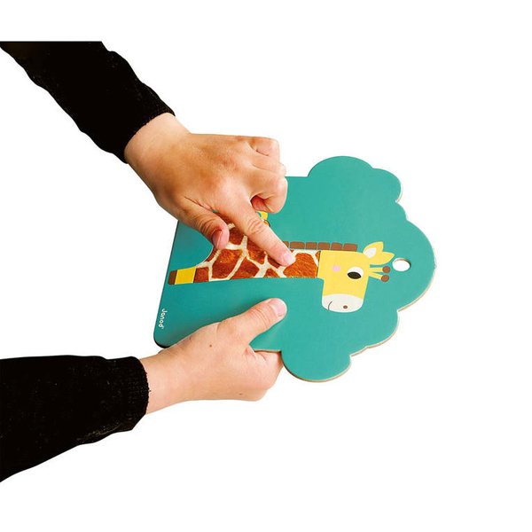 Karty sensoryczne Sawanna 7 elementów, Janod