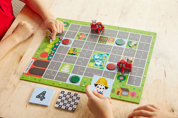 Gra planszowa Straż pożarna na ratunek! 4+, Mudpuppy