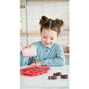 Foremka silikonowa do lodu i czekoladek Mały kucharz 4+, Lilliputiens