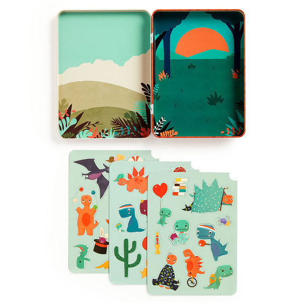 Tablica magnetyczna - Magnetyczne konstrukcje Tiny T.rex dla dzieci, Mudpuppy