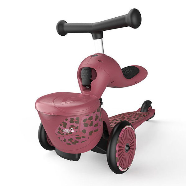 Scoot and Ride HK1 Lifestyle 2w1 jeździk i hulajnoga dla dzieci 1-5 lat, kolor: Wildcat