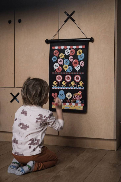 Magnetyczna gra w rzutki Wesołe miasteczko, Janod