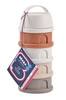 Pojemniki na mleko w proszku 4 komory (4x110ml) cotton white/terracotta 0 m+, Beaba